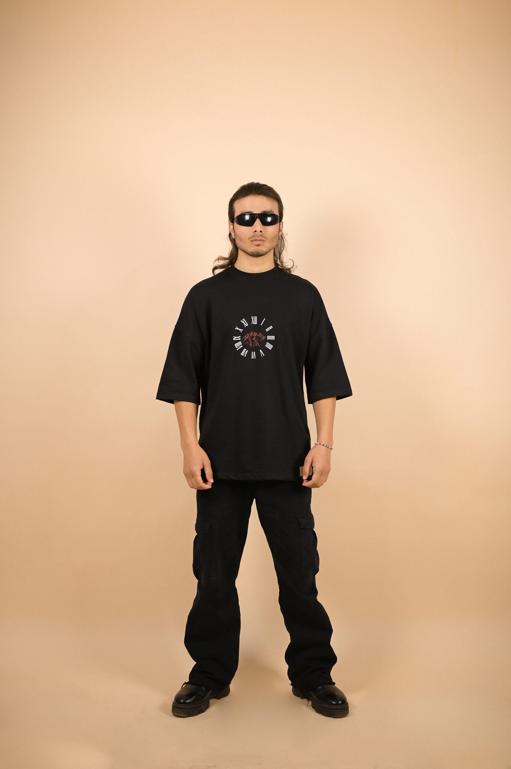 LOST IN TIME OVERSIZED TEE SHIRT