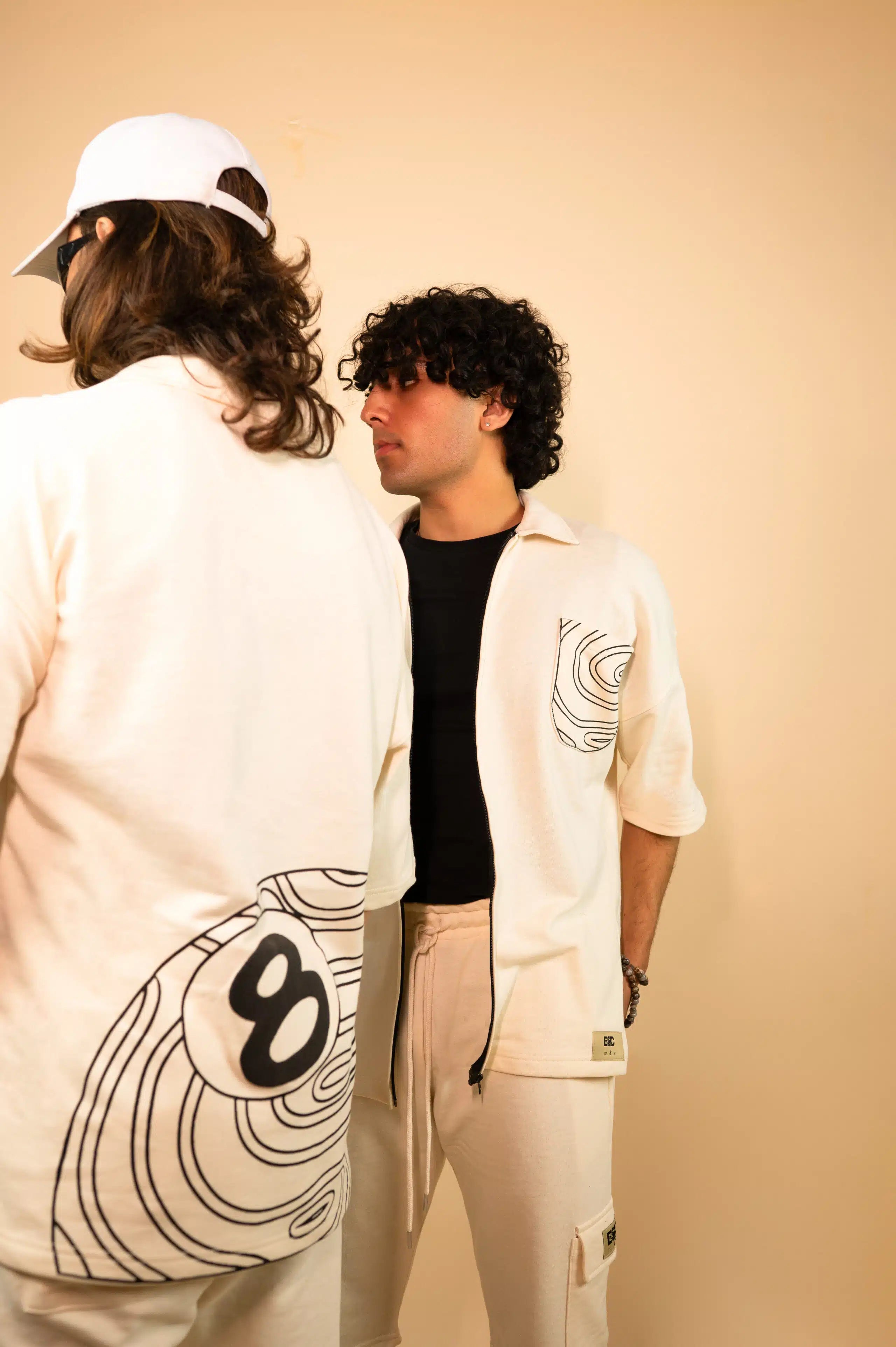 8 BALL ZIPPER SHIRT