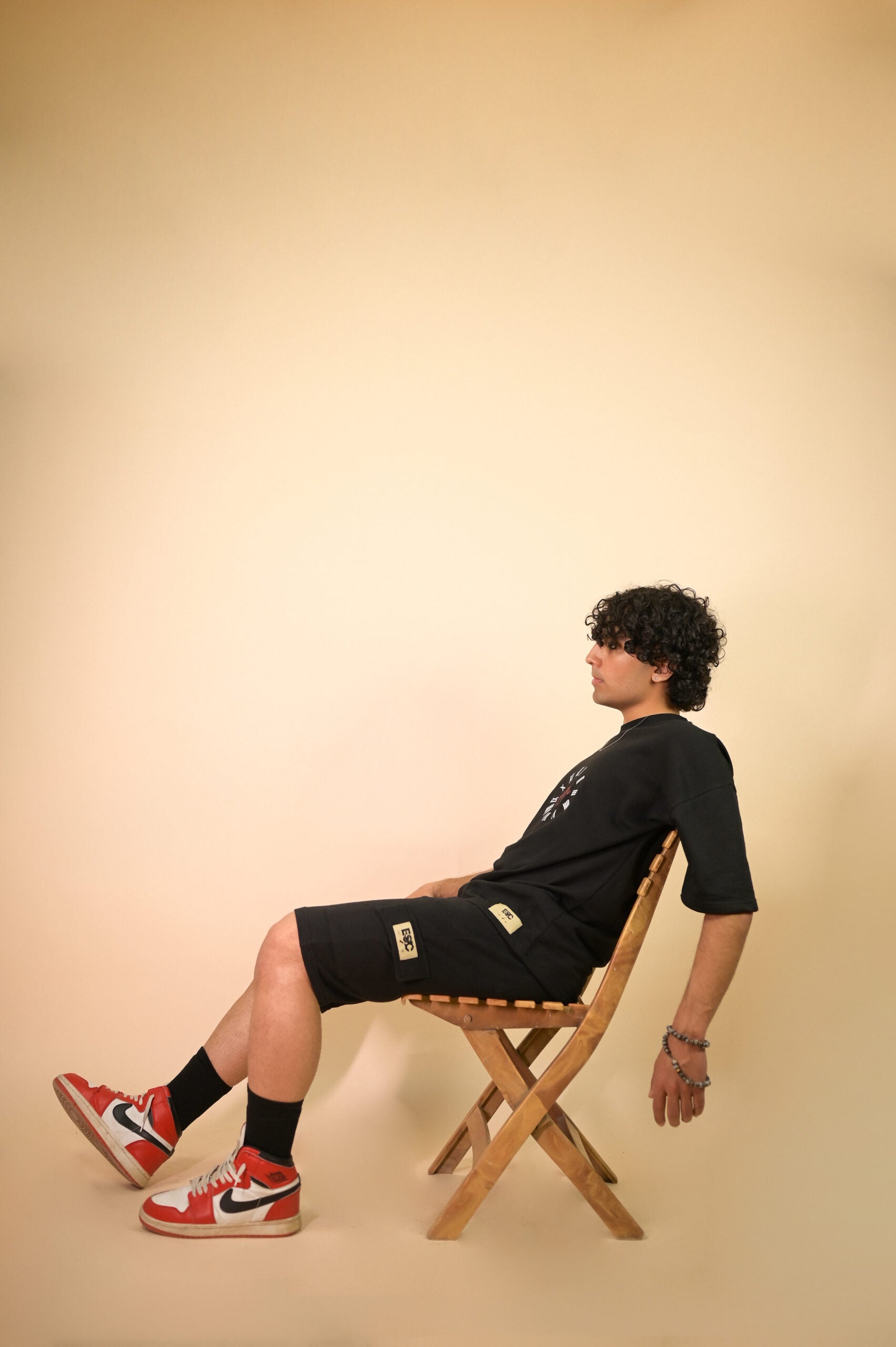 CARGO SHORTS - BLACK